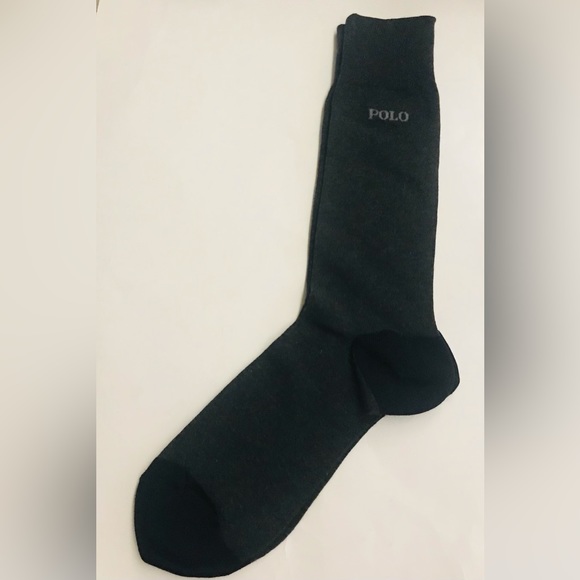New Polo Ralph Lauren Men’s Socks POLO Written on Tops of both sides of Socks - Picture 12 of 12